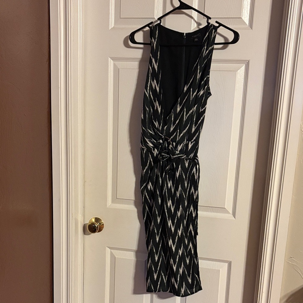 Chic Chevron Patterned Jumpsuit - image 1